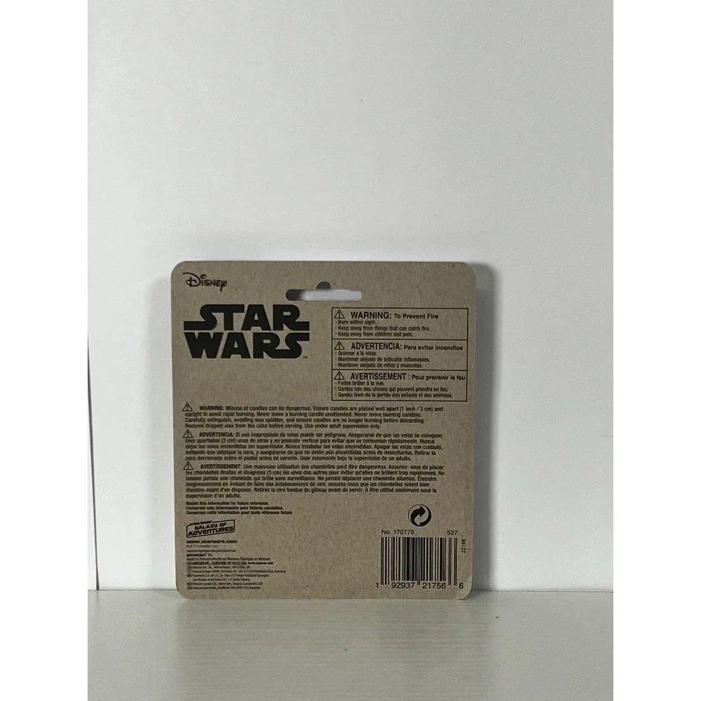 Star Wars Galaxy of Adventure- Disney Kids Birthday Party Decoration Cake Candle